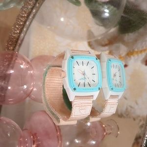 Freestyle Shark Pink & Green Watch